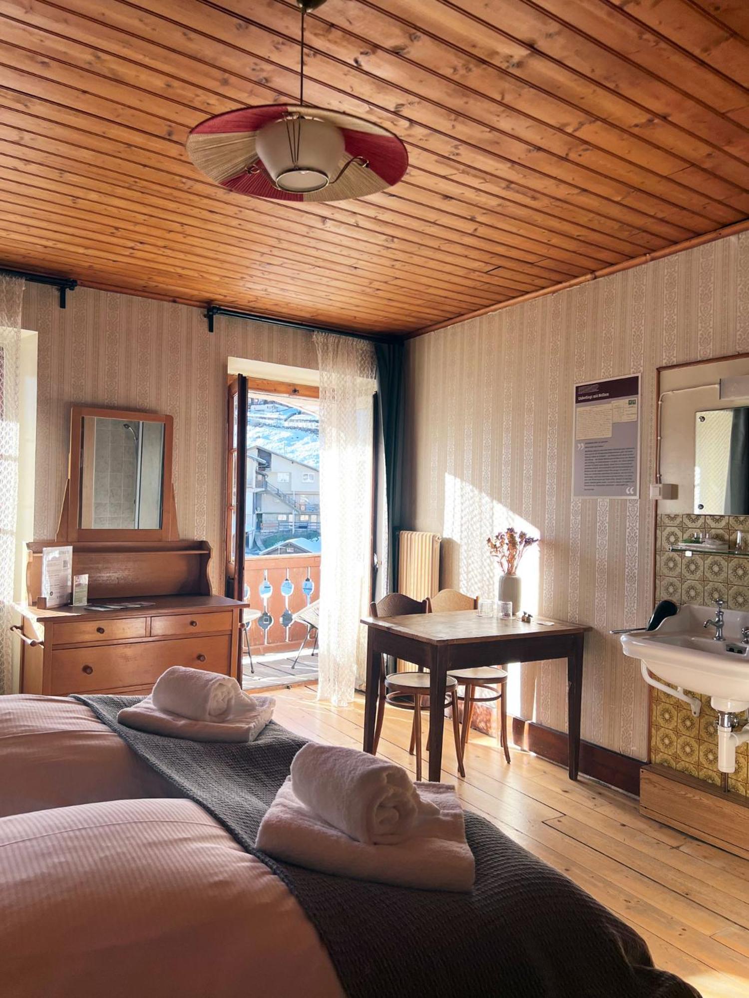 Du Glacier Boutique & Traditions Hotel Fiesch Zewnętrze zdjęcie